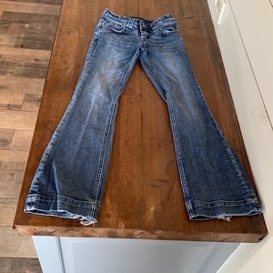 Girls size 10 rock and roll jeans